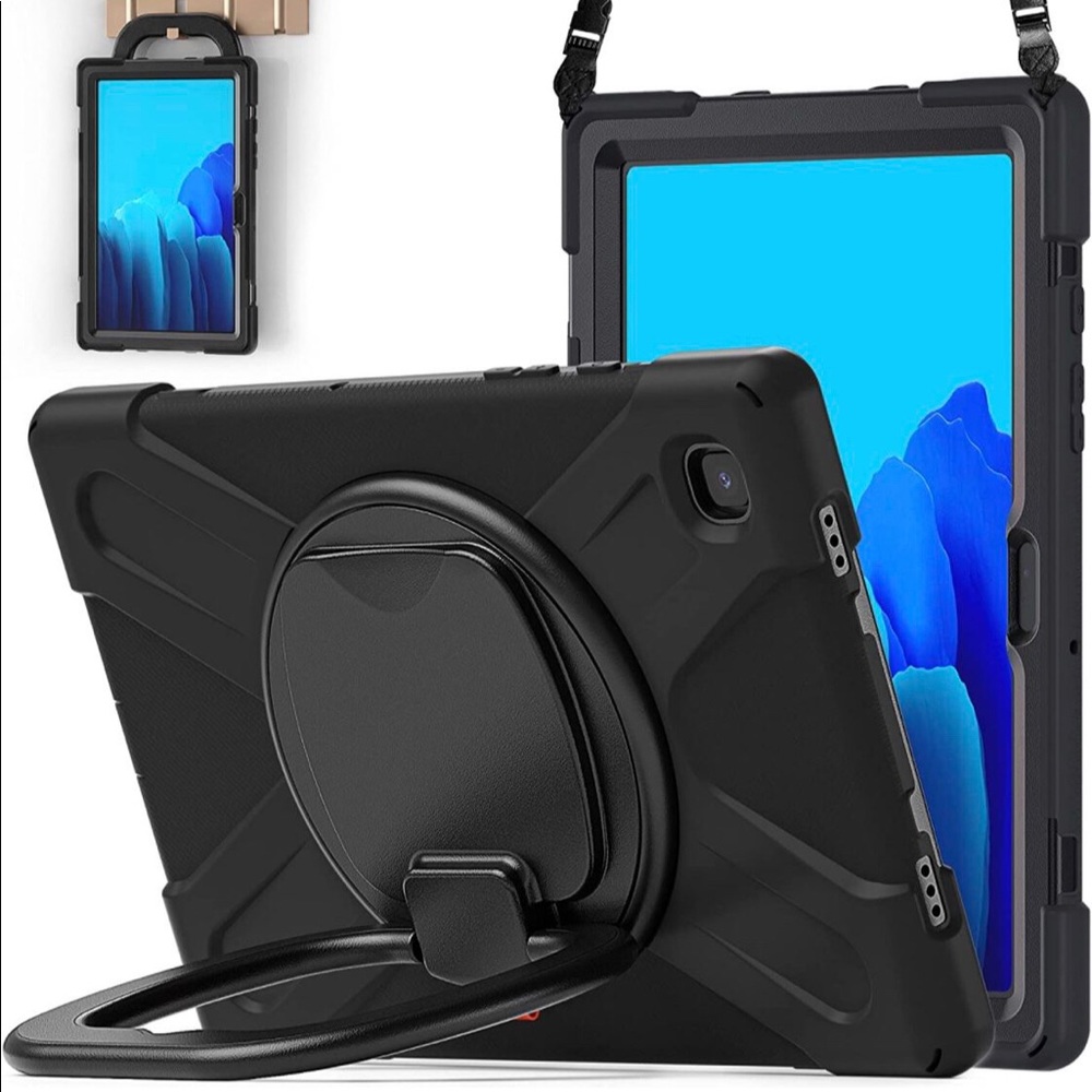BATYUE Samsung Galaxy Tab A7 Case 10.4 inch Rugged Cover with Pencil Holder 360°